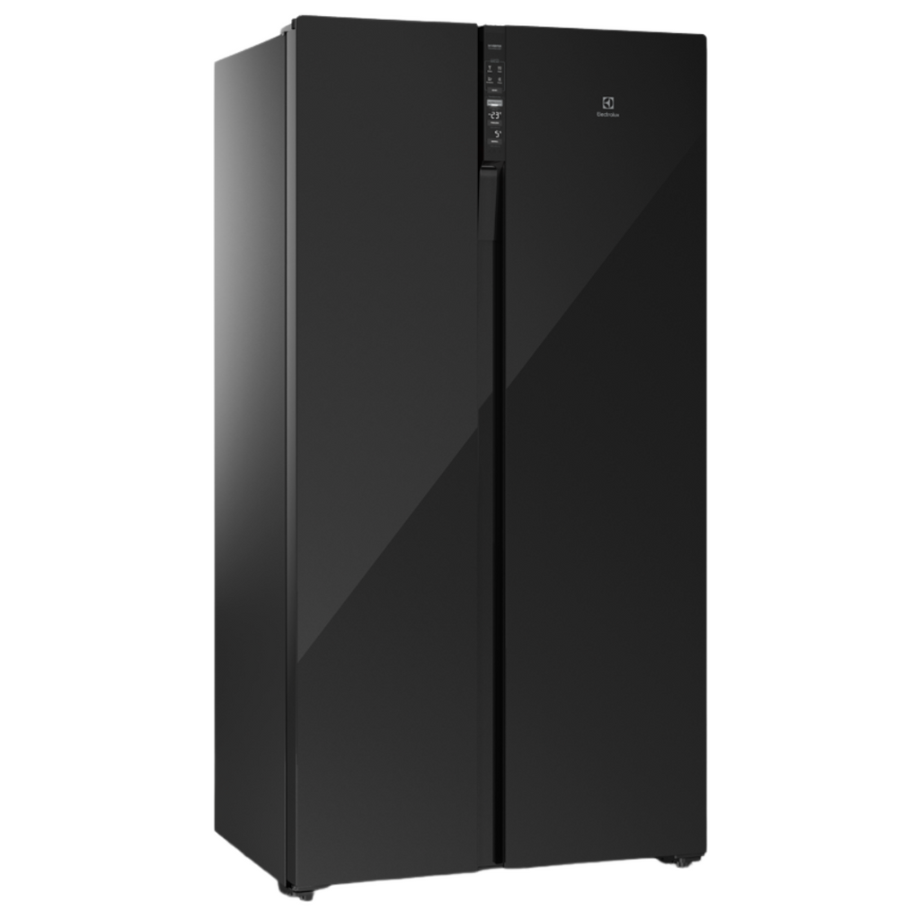 Refrigerador Electrolux 531L ES5GB Side By Side Inverter AutoSense Preto 220V