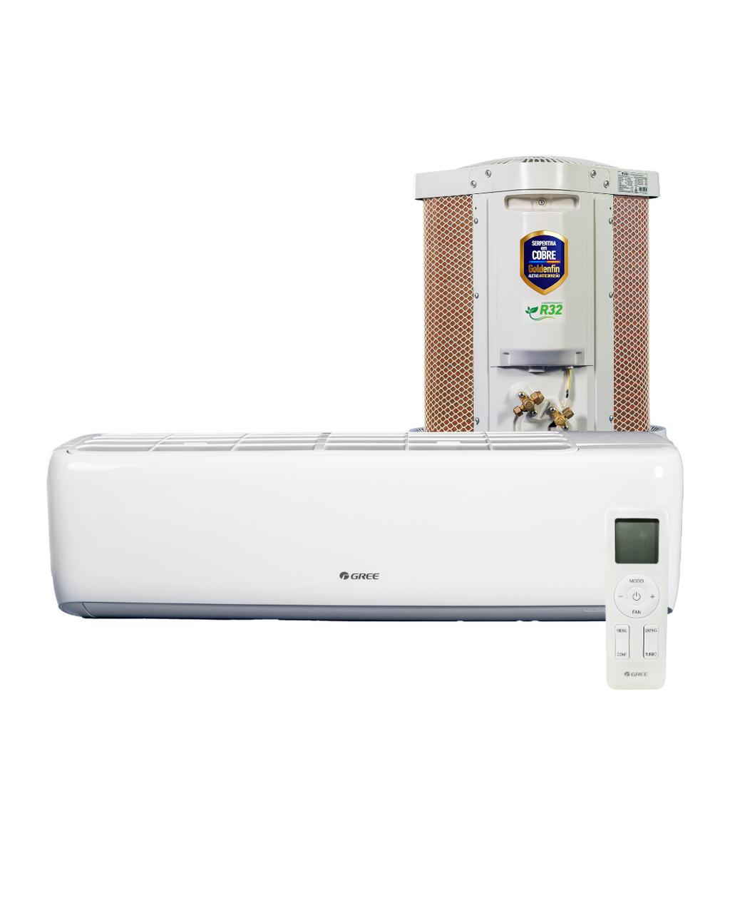 Ar-Condicionado Split Auto Inverter Gree 9000 BTUs G-Top Quente e Frio 220V