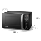 Micro-ondas Electrolux 29L Efficient ME29P Função Descongelamento Assistido Preto 220V
