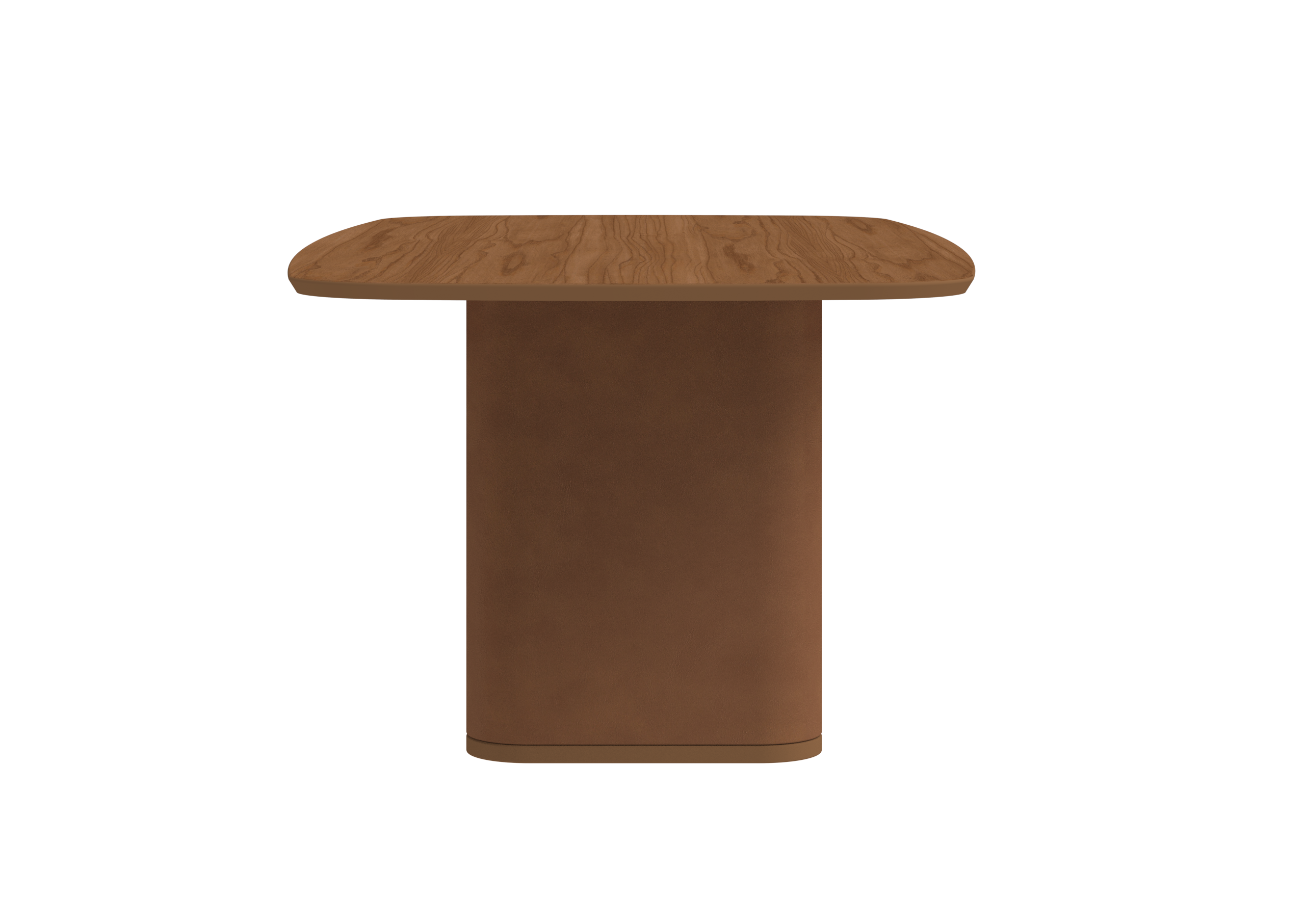 Mesa Retangular Lintz Província 219x110cm Caramelo Tampo Canella