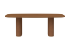 Mesa Retangular Lintz Província 219x110cm Caramelo Tampo Canella