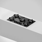 Cooktop à Gás Electrolux 5 Bocas Tripla Chama KE5TP Vidro Preto Bivolt