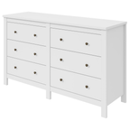 Cômoda Maggiore Lopas 6 Gavetas 162cm Branco