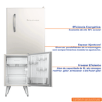 Frigobar Brastemp Retrô 76L BRA08MB Branco 220V