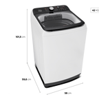 Lavadora de Roupas Midea 13KG Wave Agitador Branco 220V