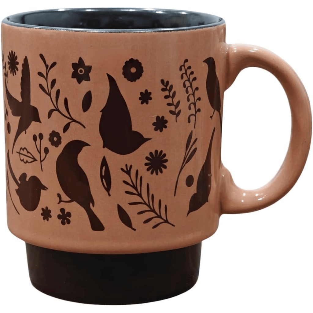 Caneca de Cerâmica Murale Full-Fit Empilhável 300ml Terracota