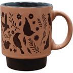 Caneca de Cerâmica Murale Full-Fit Empilhável 300ml Terracota