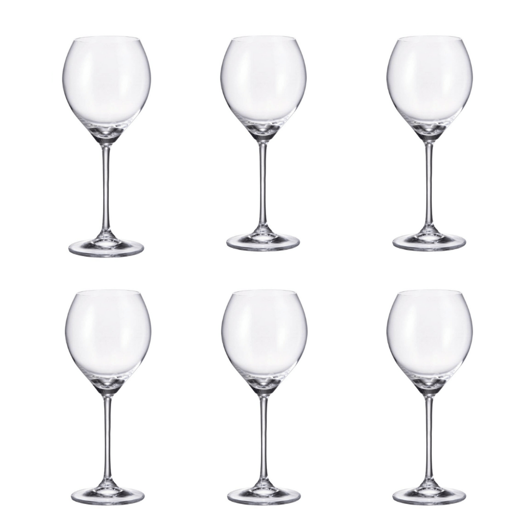Jogo de 6 Taças para vinho Branco Dayhome 390ml