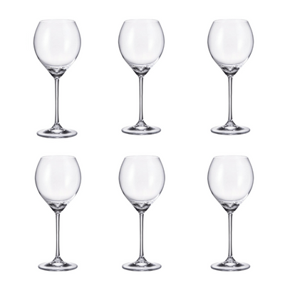 Jogo de 6 Taças para vinho Branco Dayhome 390ml