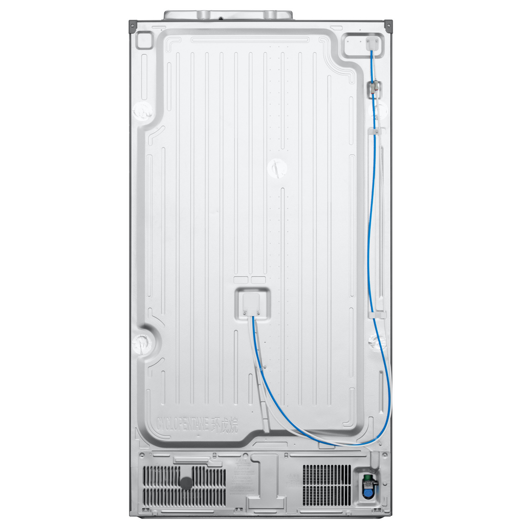 Refrigerador LG 638L Side By Side Inverter com Água e Gelo na Porta Inox Look Bivolt