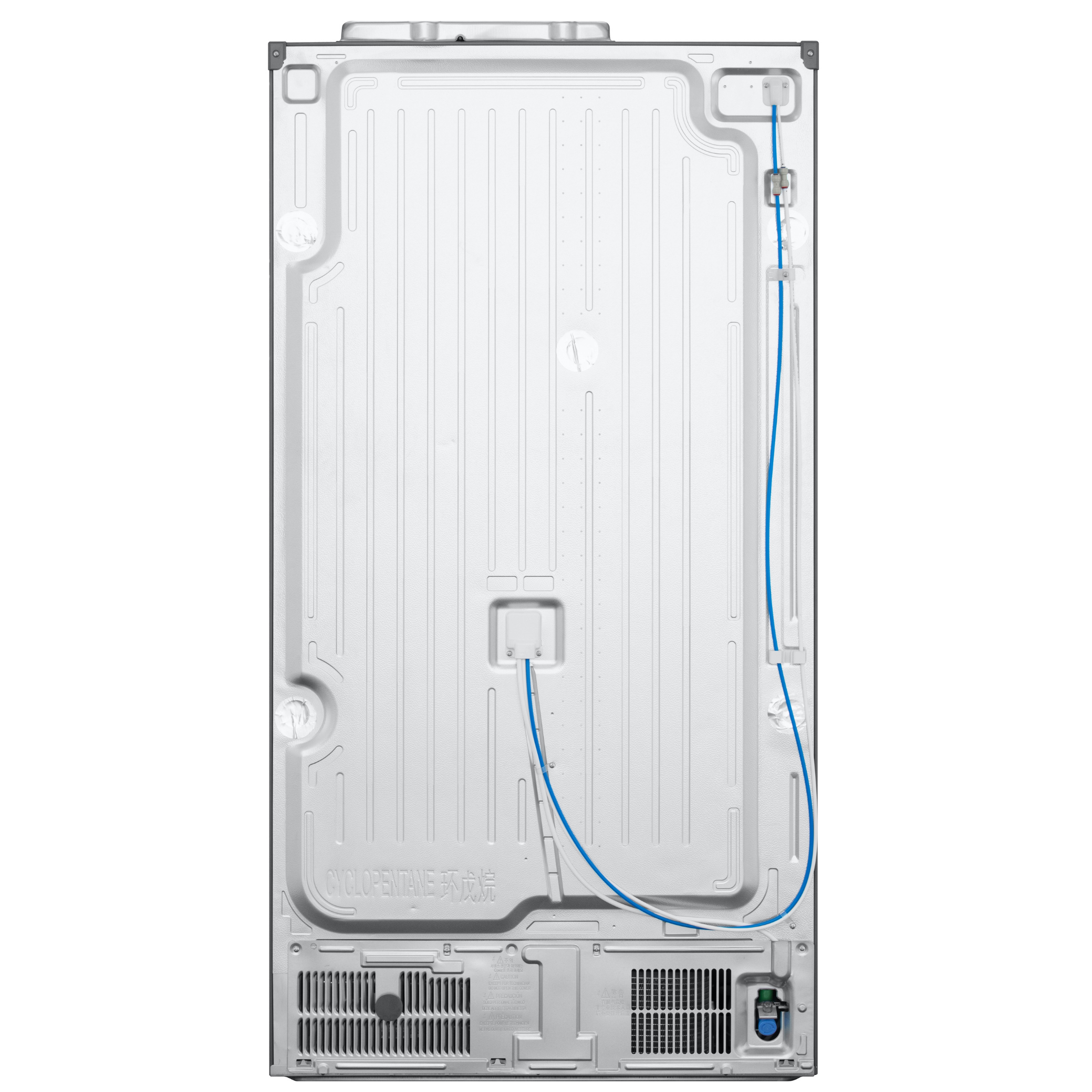 Refrigerador LG 638L Side By Side Inverter com Água e Gelo na Porta Inox Look Bivolt