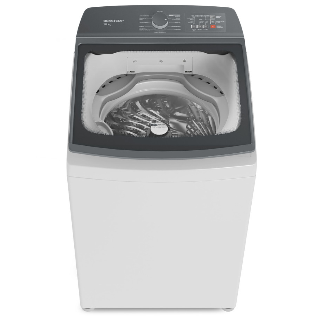 Lavadora de Roupas Brastemp Advanced 18Kg BWF18AB Branco 220V