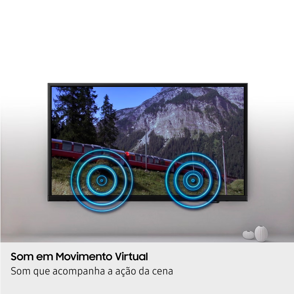 Smart TV QLed 43" FHD Samsung QN43Q Tizen Bivolt