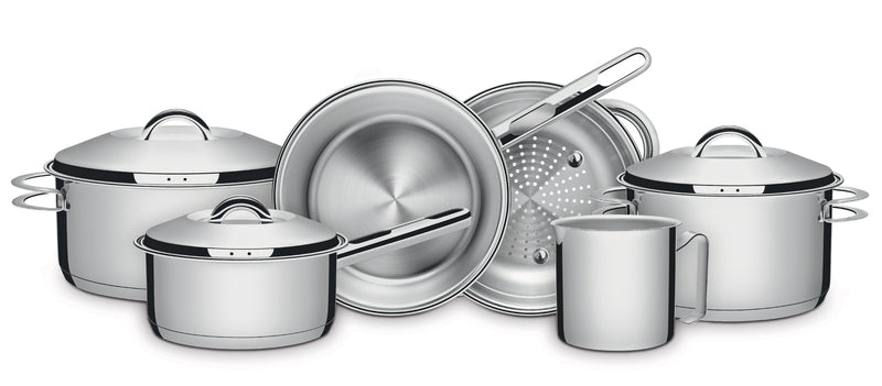 Jogo de Panelas Tramontina Solar 6 Peças Inox