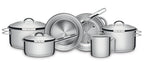 Jogo de Panelas Tramontina Solar 6 Peças Inox
