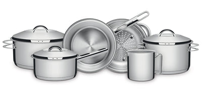 Jogo de Panelas Tramontina Solar 6 Peças Inox