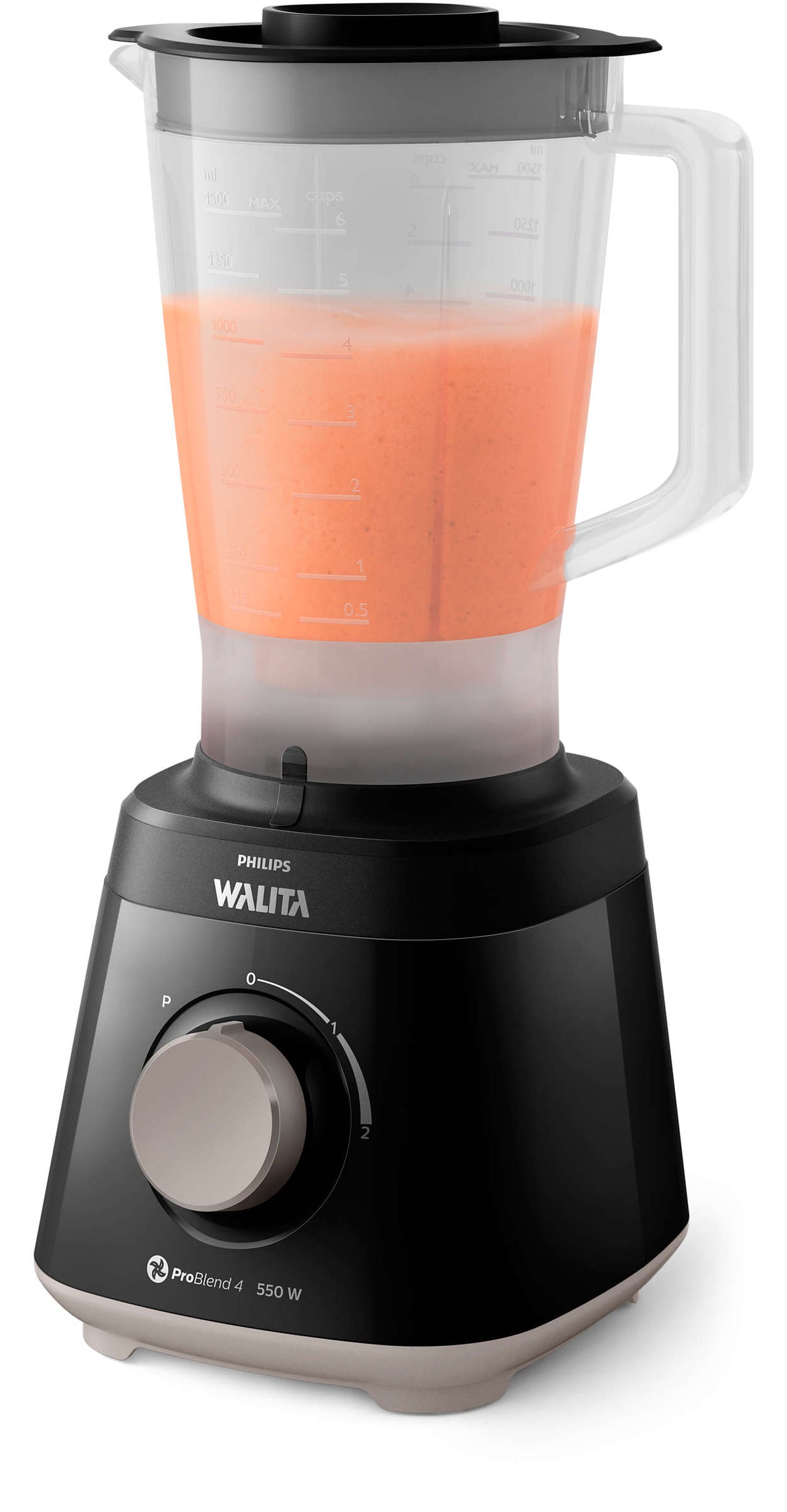 Liquidificador Philips Walita 2L Daily 550W RI2110 Preto 220V