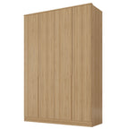 Roupeiro Logan 100% MDF Mambel 160cm 4 Portas Olmo