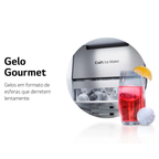 Refrigerador LG 628L Side By Side InstaView UVNano Inverter Inox Look Bivolt