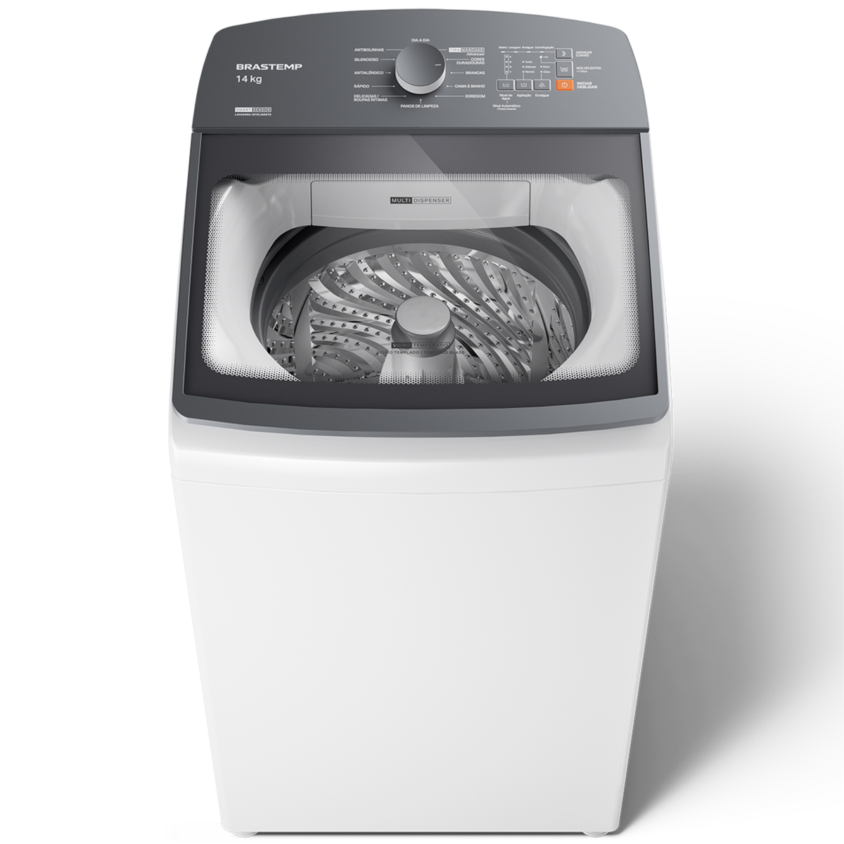 Lavadora de Roupas Brastemp Advanced 14Kg BWF14AB Branco 220V