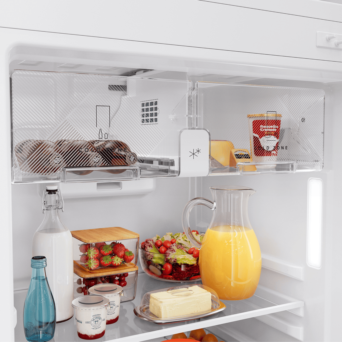 Refrigerador Brastemp 512L BRM62AE Duplex Inteligente B= Smart Black Inox 220V