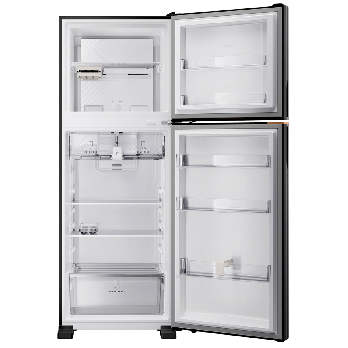 Refrigerador Brastemp 512L BRM62AE Duplex Inteligente B= Smart Black Inox 220V