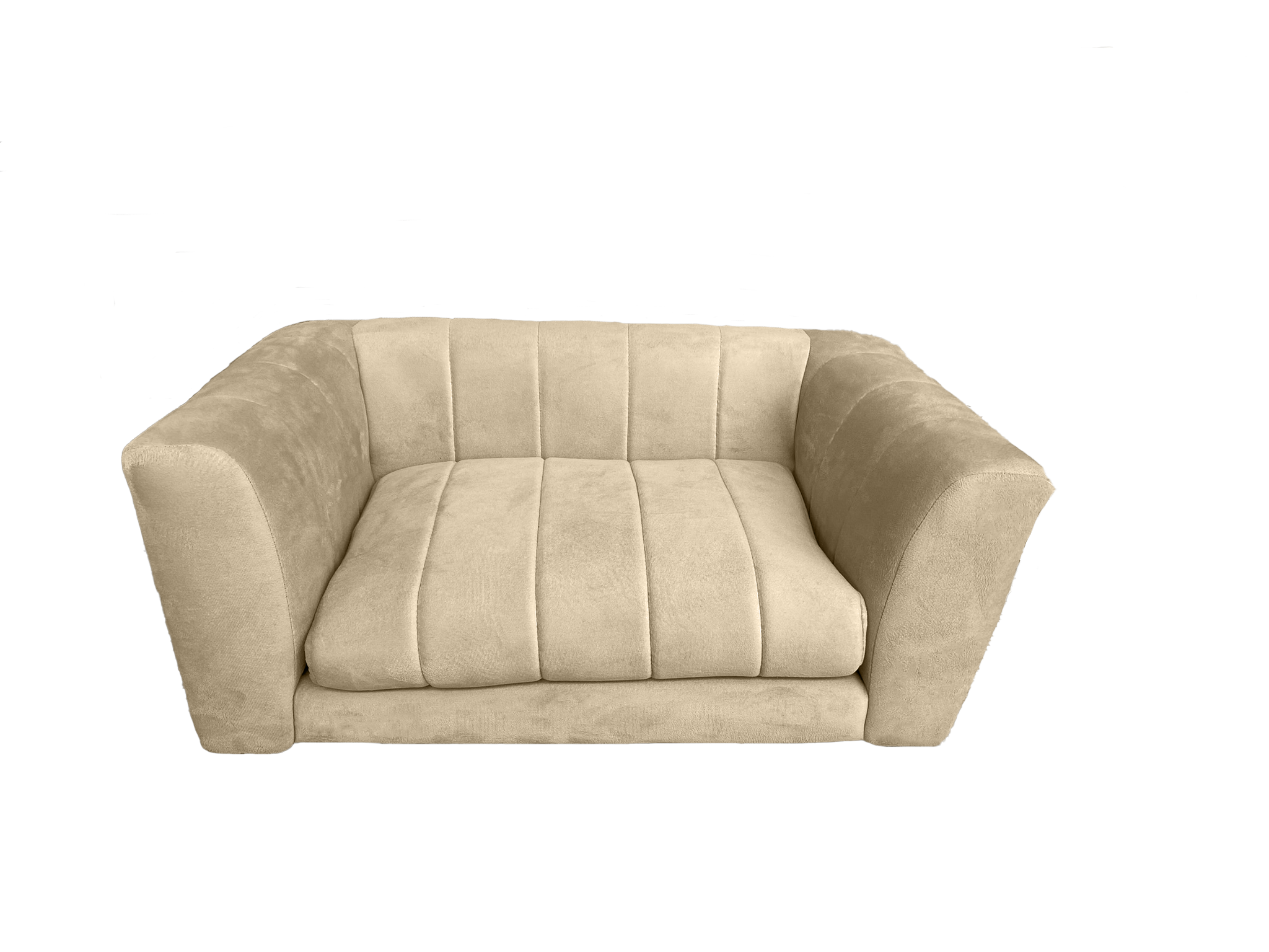 Sofá Pet Alure 80cm Molufan Veludo Bege