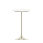 Mesa de Apoio Orb Província 51cm Off White Fosco e Champanhe
