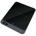 Cooktop Indução Portátil Fischer 1 Boca Mesa Vitrocerâmica Touch Screen Cinza Bivolt