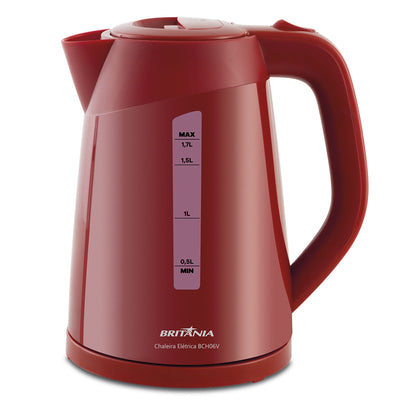 Chaleira Elétrica Britânia 1,7L BCH06V Vermelho 220V