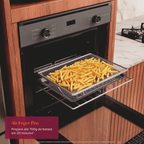 Forno de Embutir Elétrico Brastemp 84L BOX84AR com Air Fryer Pro Cinza 220V
