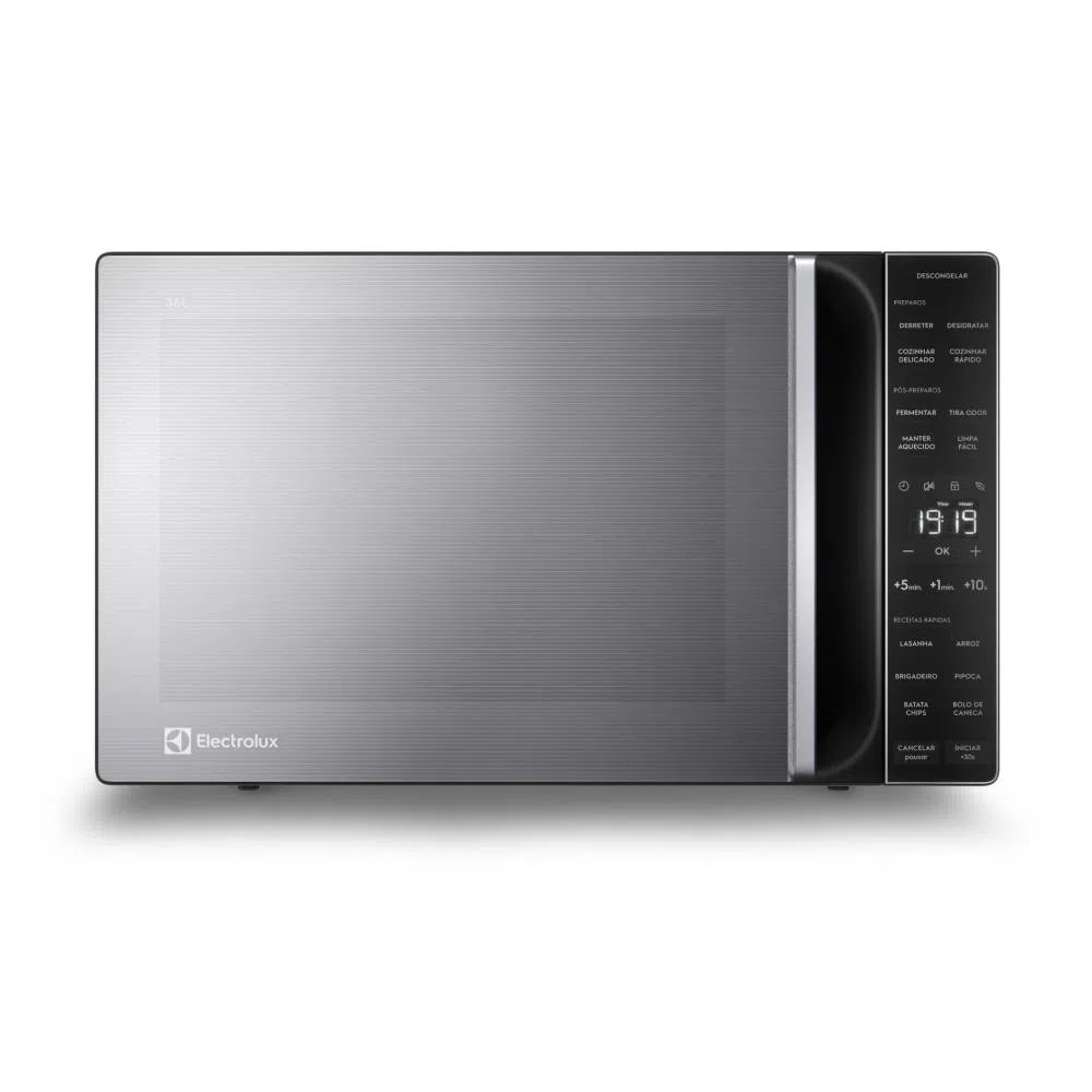 Micro-ondas Electrolux 36L ME36S Efficient Prata/Preto 220V