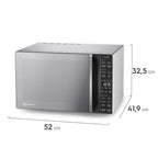 Micro-ondas Electrolux 36L ME36S Efficient Prata/Preto 220V