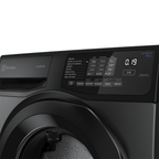 Lavadora de Roupas Electrolux 12KG LFC12 Lavagem Inteligente Inverter com Água Quente Cinza Ônix 220V
