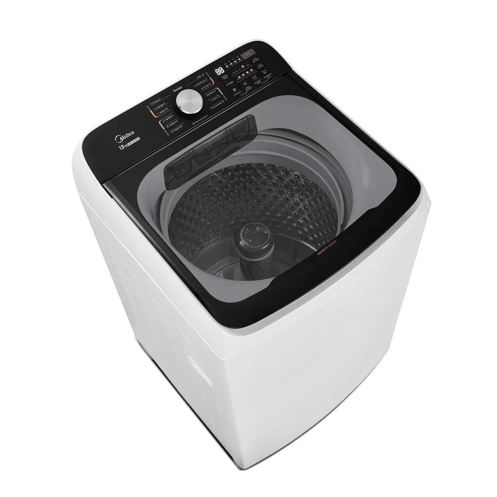 Lavadora de Roupas Midea 13KG Wave Agitador Branco 220V