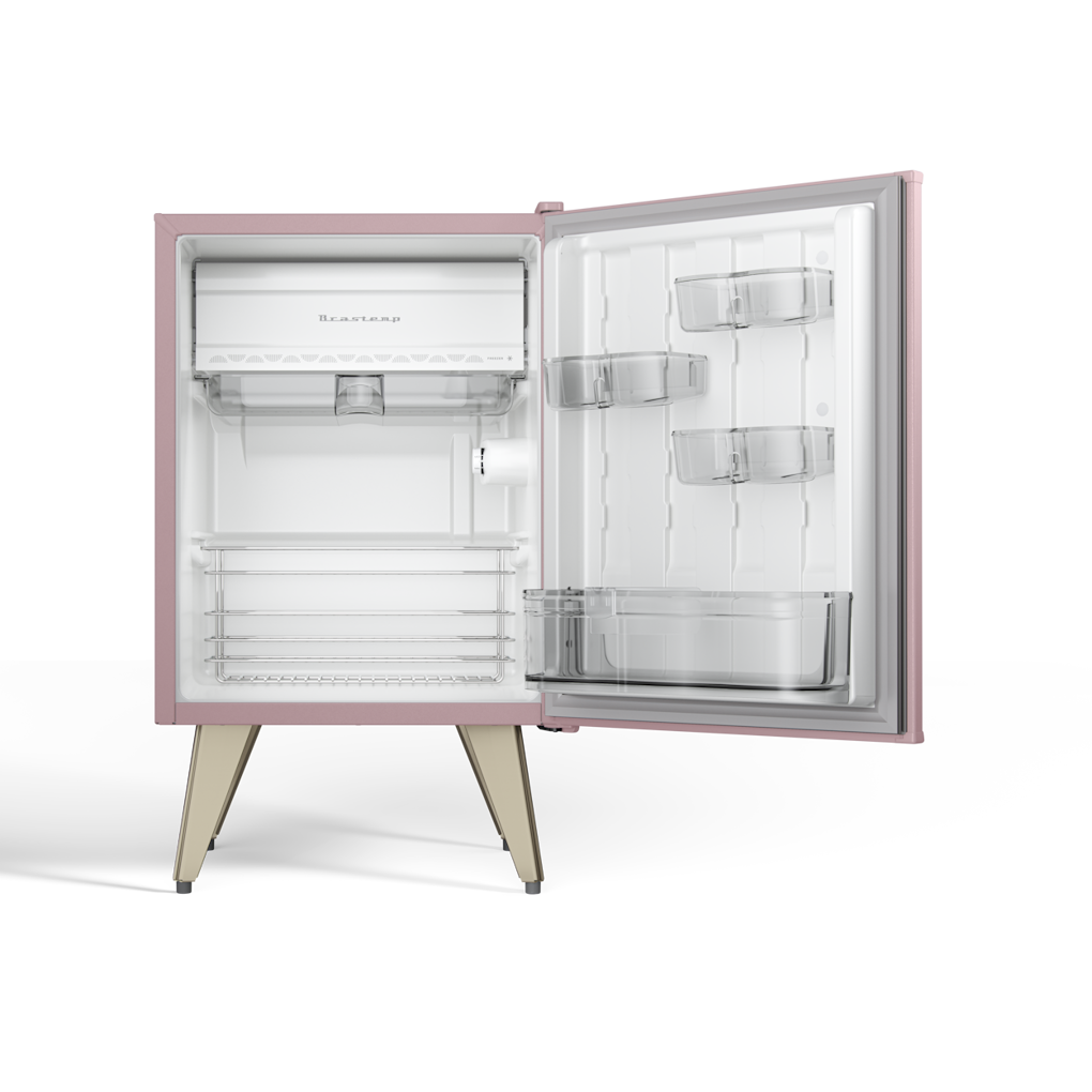 Frigobar Brastemp Retrô 76L BRA08HO Rose 220V