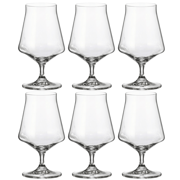 Jogo de 6 Taças Full-Fit Cettia em Cristal Bohemia 365ml