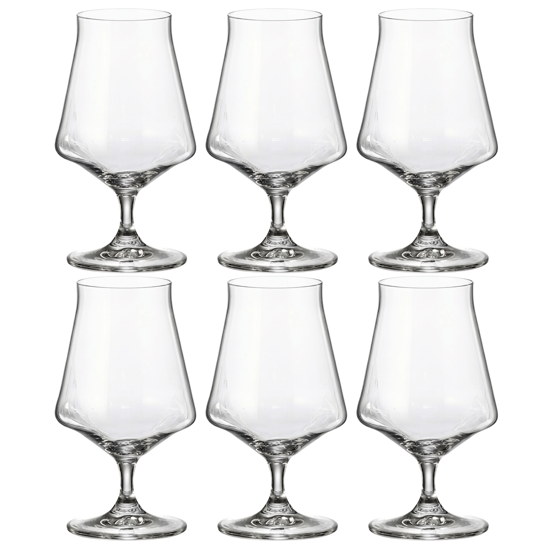 Jogo de 6 Taças Full-Fit Cettia em Cristal Bohemia 365ml