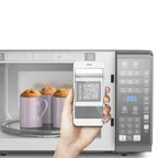 Micro-ondas Electrolux 31L Painel Integrado Função Tira Odor Prata 220V