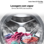 Lava e Seca LG 14kg VC4 AI DD Smart Branca 220V