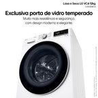 Lava e Seca LG 14kg VC4 AI DD Smart Branca 220V