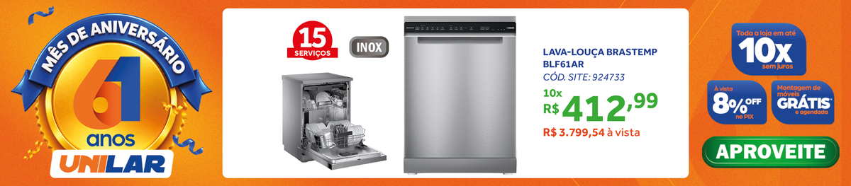 Refrigerador Brastemp 500L BRE66AK Duplex Inverse Inteligente B= Smart Cor Inox Bivolt
