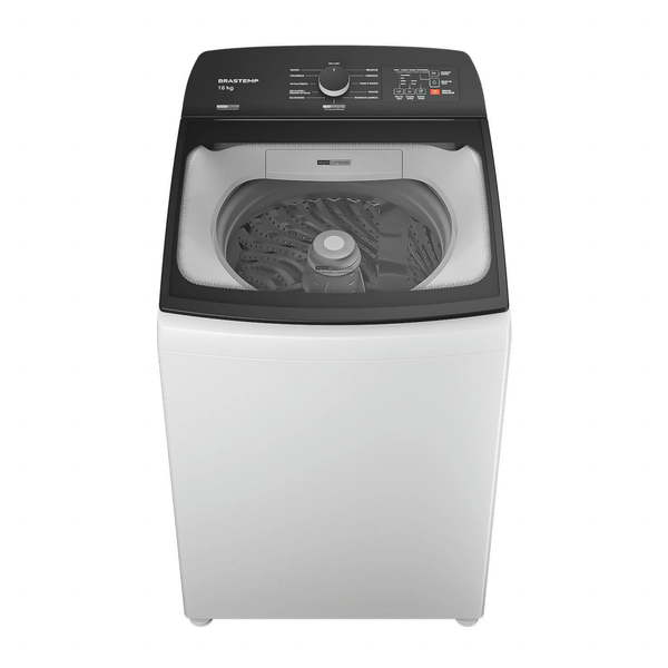 Lavadora de Roupas Brastemp Advanced 16Kg BWF16AB Cesto Inox Ciclo TiraManchas Branco 220V
