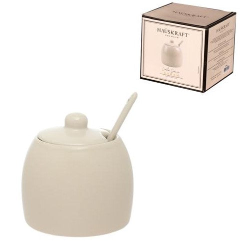 Açucareiro de Cerâmica Etilux com Colher 380ml