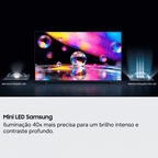 Smart TV Mini LED 75" 4K Samsung M75H Vision AI Bivolt