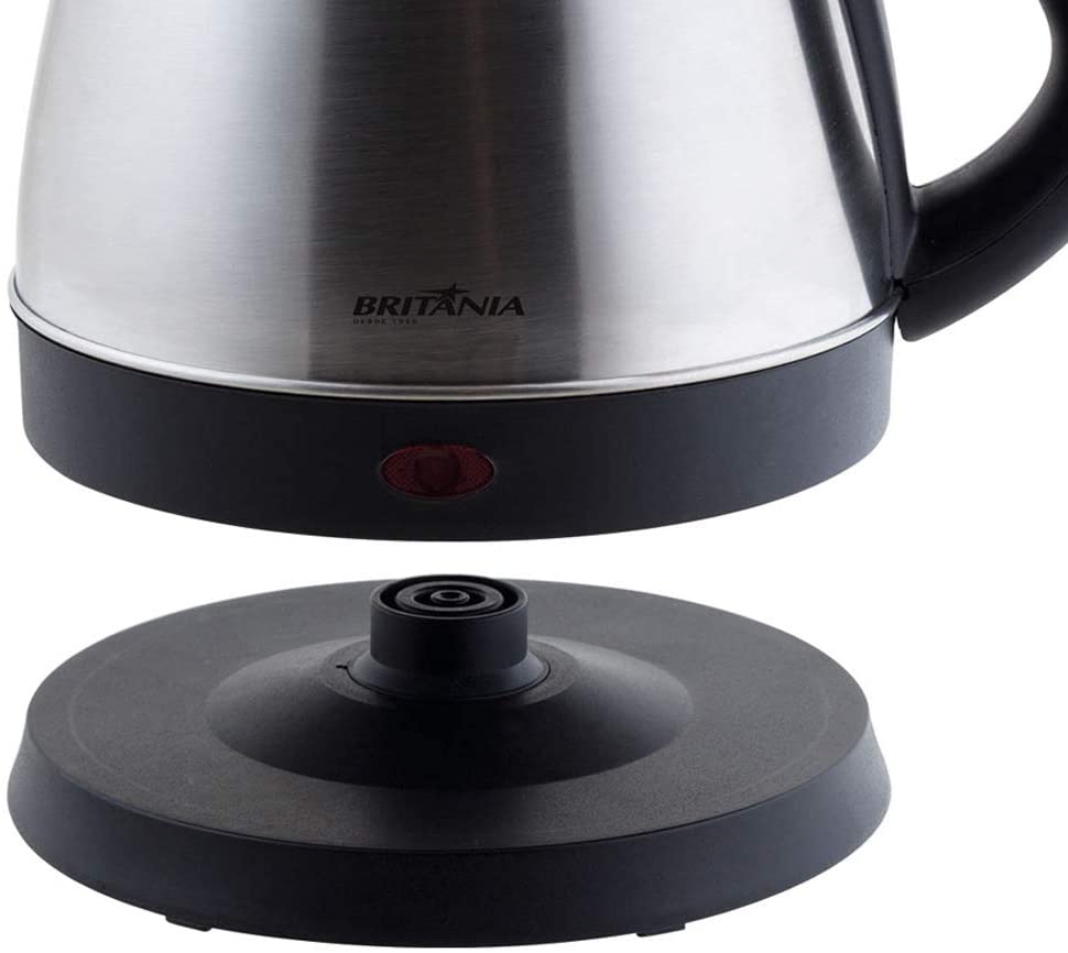 Chaleira Elétrica Britânia 1,8L BCH02PI Inox/Preto 220V
