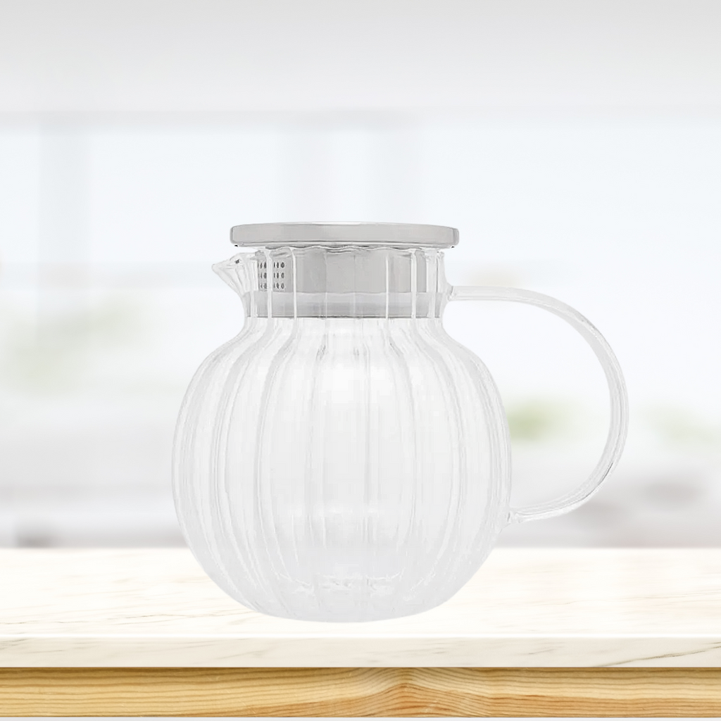 Jarra de Vidro Borossilicato Rojemac com Tampa Classic 1,2L