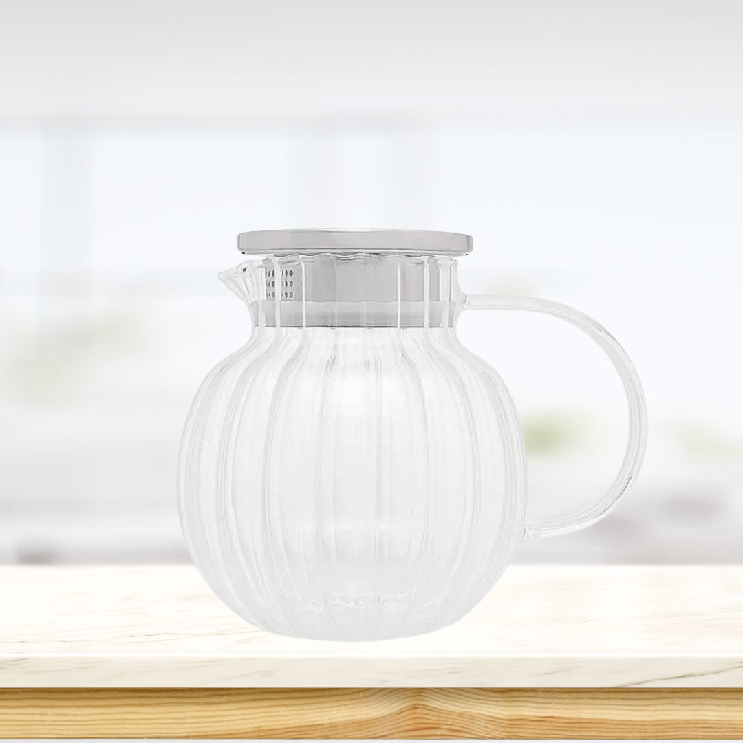 Jarra de Vidro Borossilicato Rojemac com Tampa Classic 1,2L