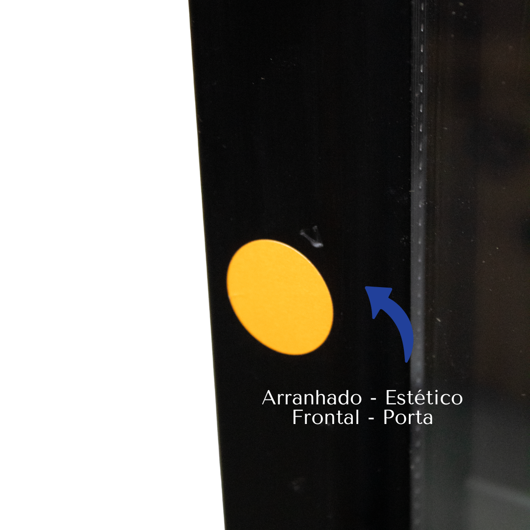 Adega Venax 50 Garrafas Piubella Preto - AVARIADO 110V