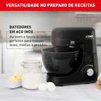 Batedeira Planetária Arno SX34 Nova Deluxe Preto 220V